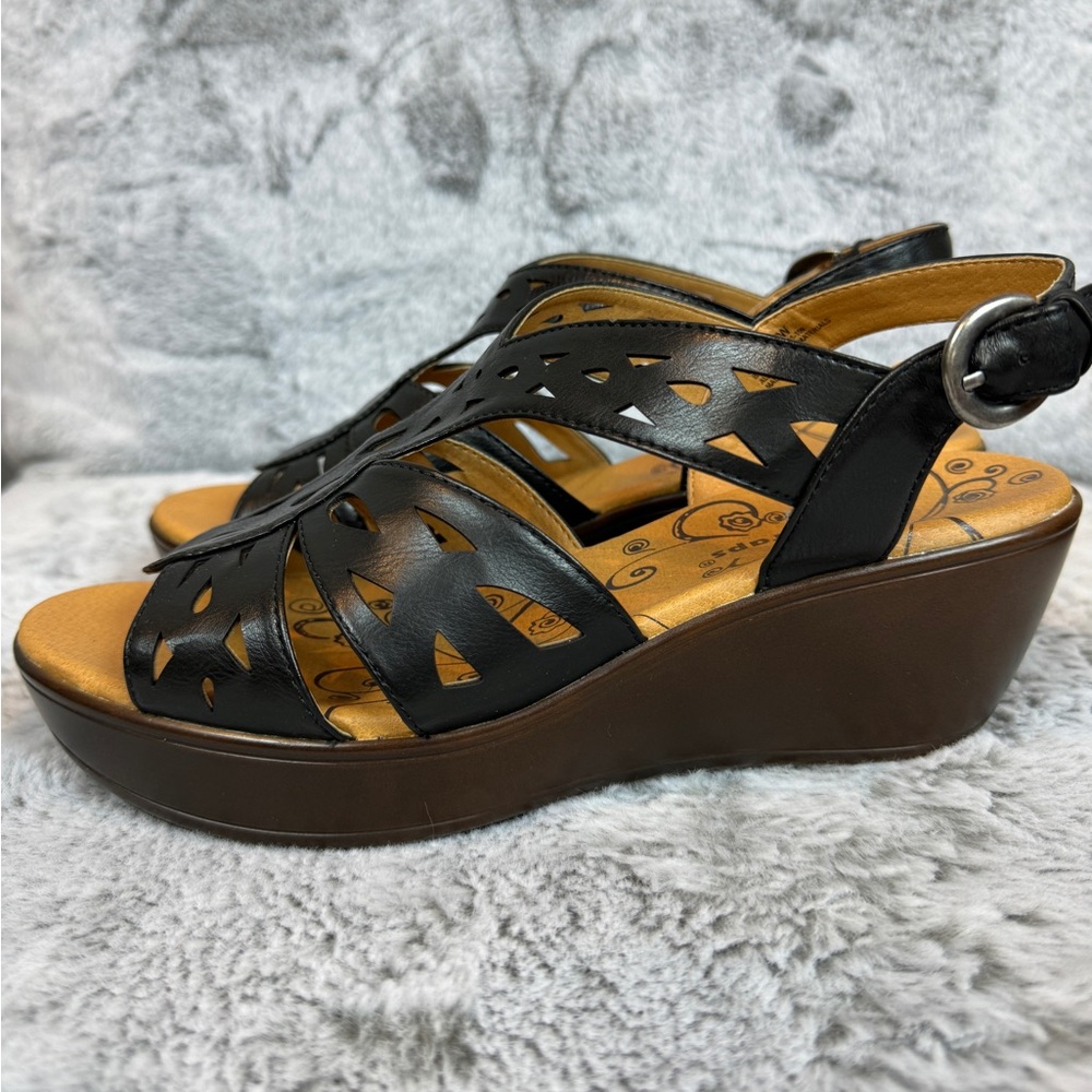 Bare Traps Dallas Wedge Sandal- Sz 8W - Picture 10 of 11